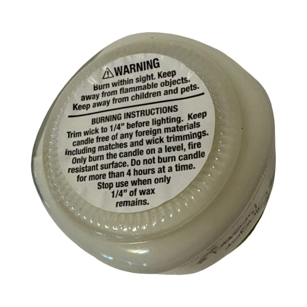Hand Poured Soy Wax Candle Gingerbread Scent 10 Oz Glass Jar With Lid By Oily Bl